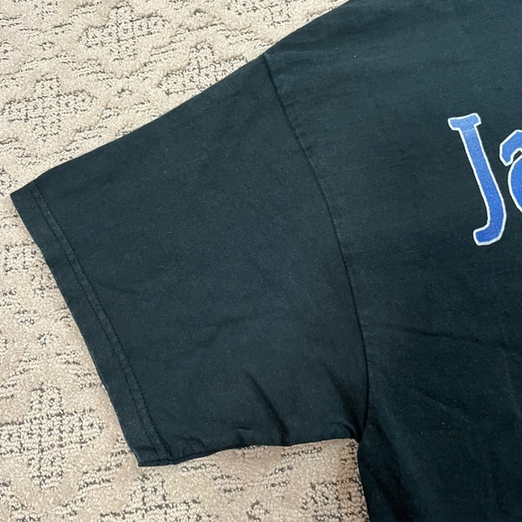 🎸 '05 James Taylor Artist Blue Embroider Text Summer Tour Lot 2005 Cotton Tee - Picture 6 of 15